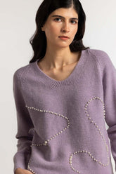Lilac Basic Sweater WM-SWT-WS23-081